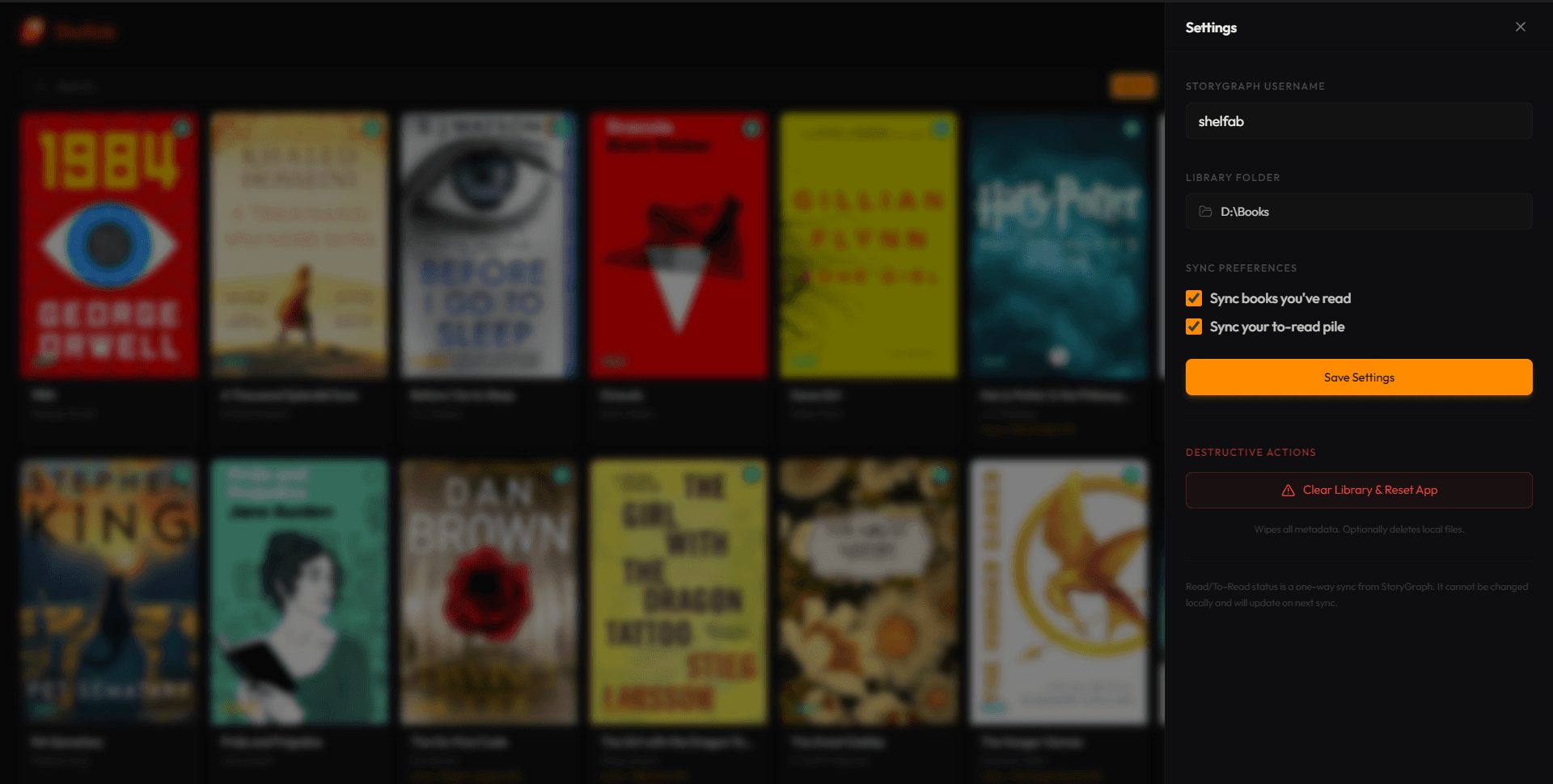 Seamless StoryGraph Integration